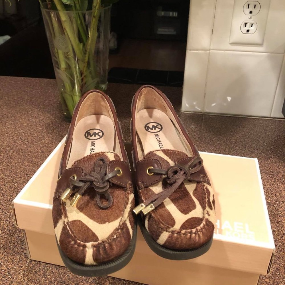 Michael Kors Loafers - Giraffe Print